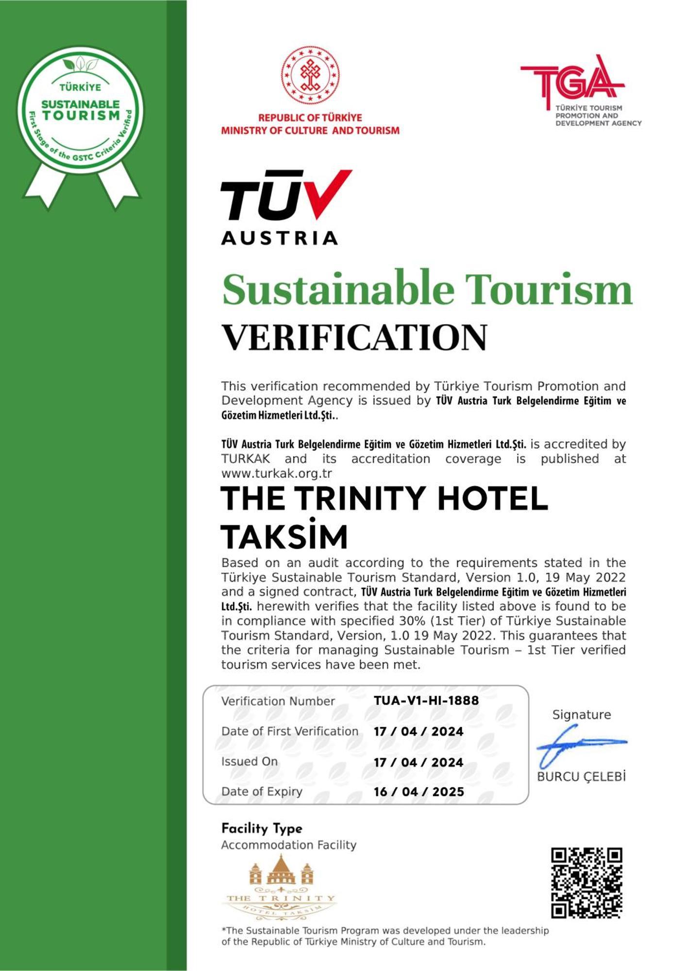 Hotel The Trinity Taksim - Special Category 4*